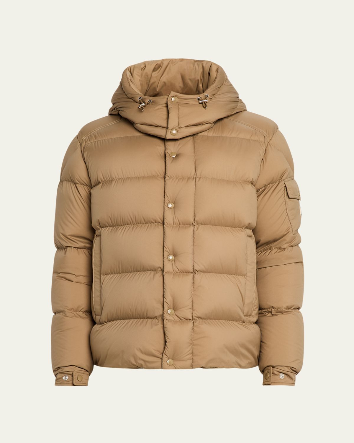 Moncler Men's Maya Hooded Short Down Puffer Jacket