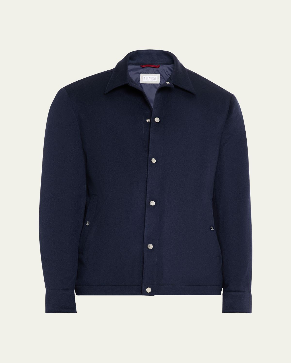 Brunello Cucinelli Men's Cashmere Flannel Jacket