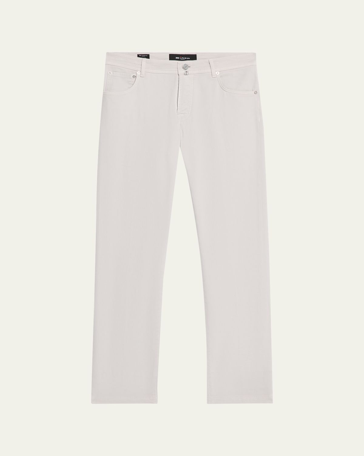 Kiton Men's Cotton-Stretch Slim Five-Pocket Pants
