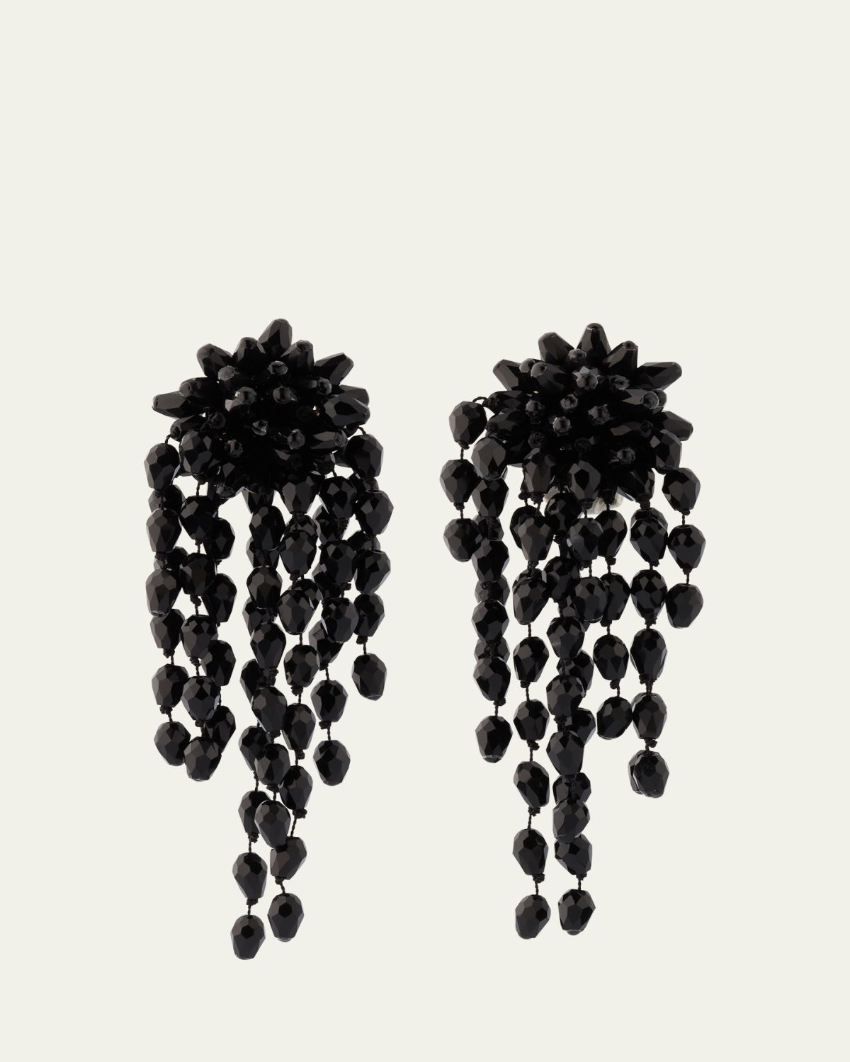 Isabel Marant Cluster Clip-On Statement Earrings