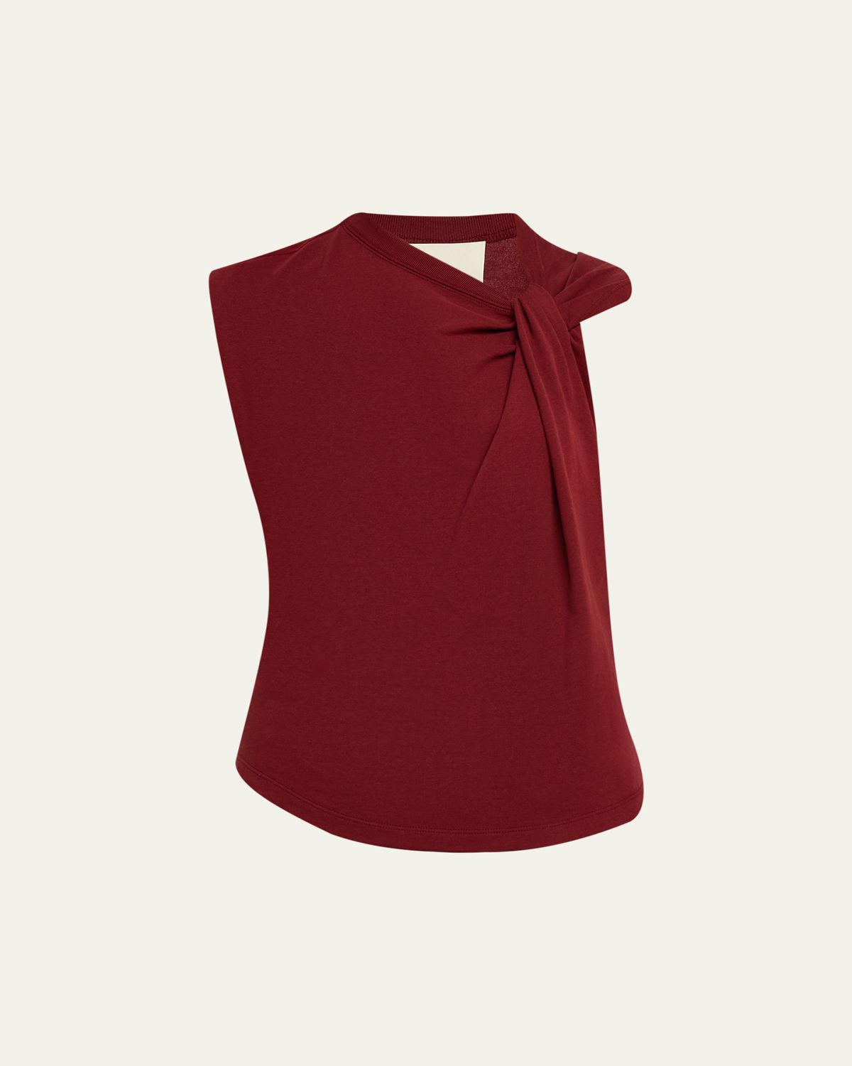 Isabel Marant Nayda Asymmetric Cotton T-Shirt | Thumbnail 6