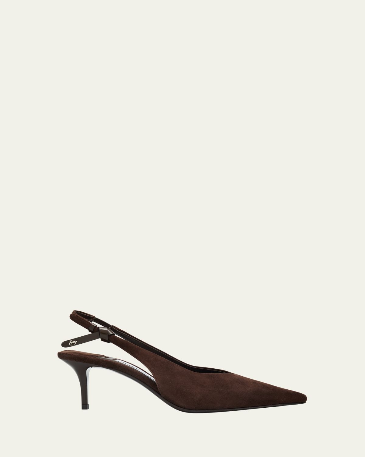 Jimmy Choo Camie 60 Suede Slingback Pumps