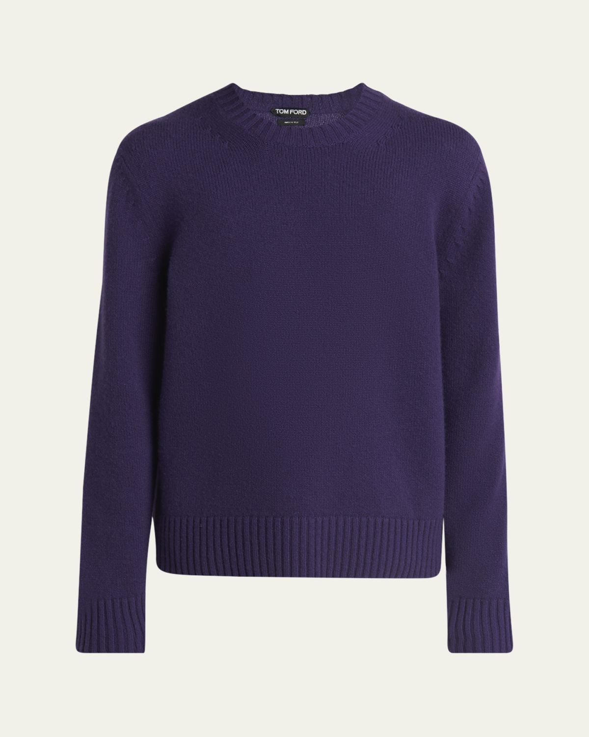 TOM FORD Men 's 5 Gauge Cashmere Crewneck Sweater