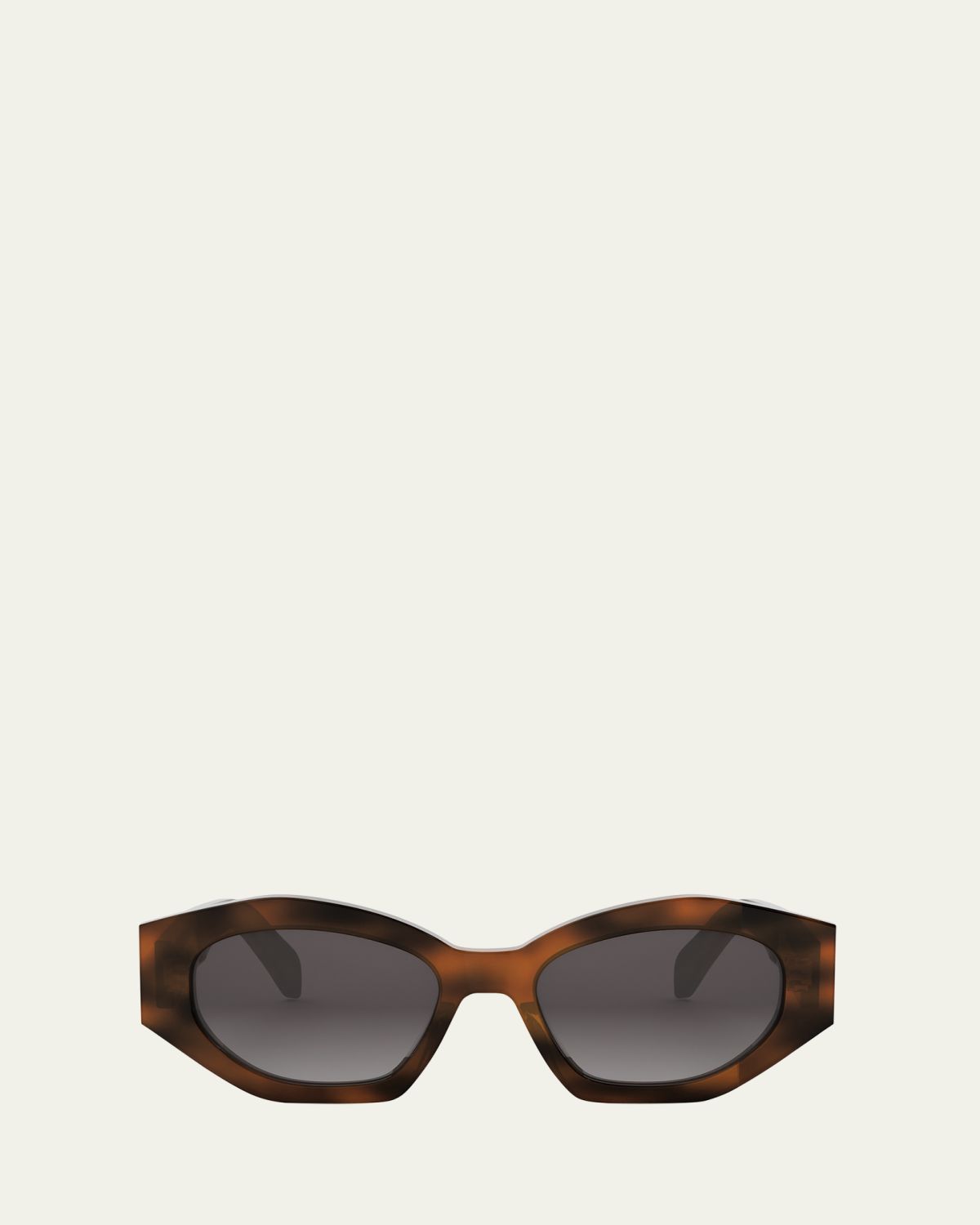 Celine Triomphe Acetate Oval Sunglasses