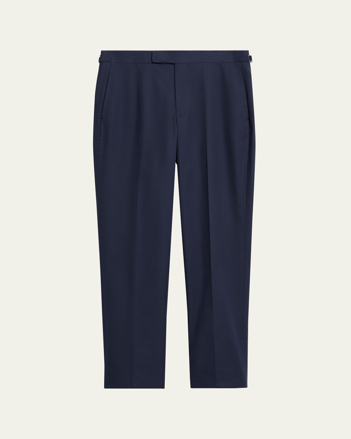 Anderson & Sheppard Men's Style One Flat-Front Trousers