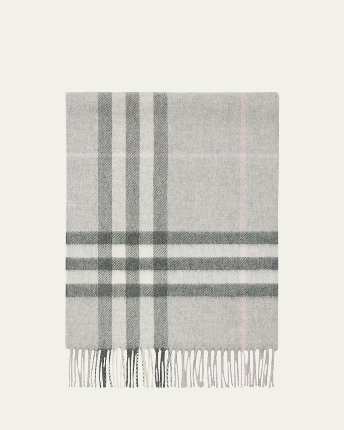 Burberry Giant Check Cashmere Scarf