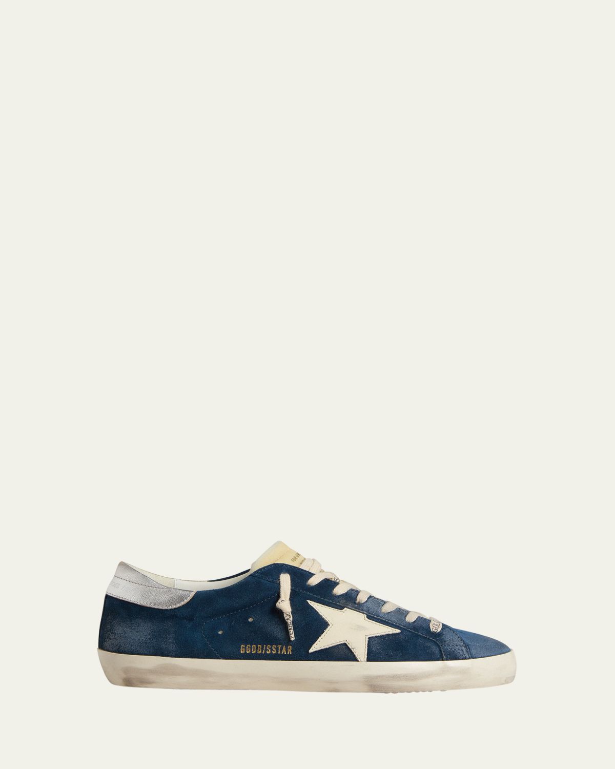 Golden Goose Men's Super-Star Suede Low-Top Sneakers