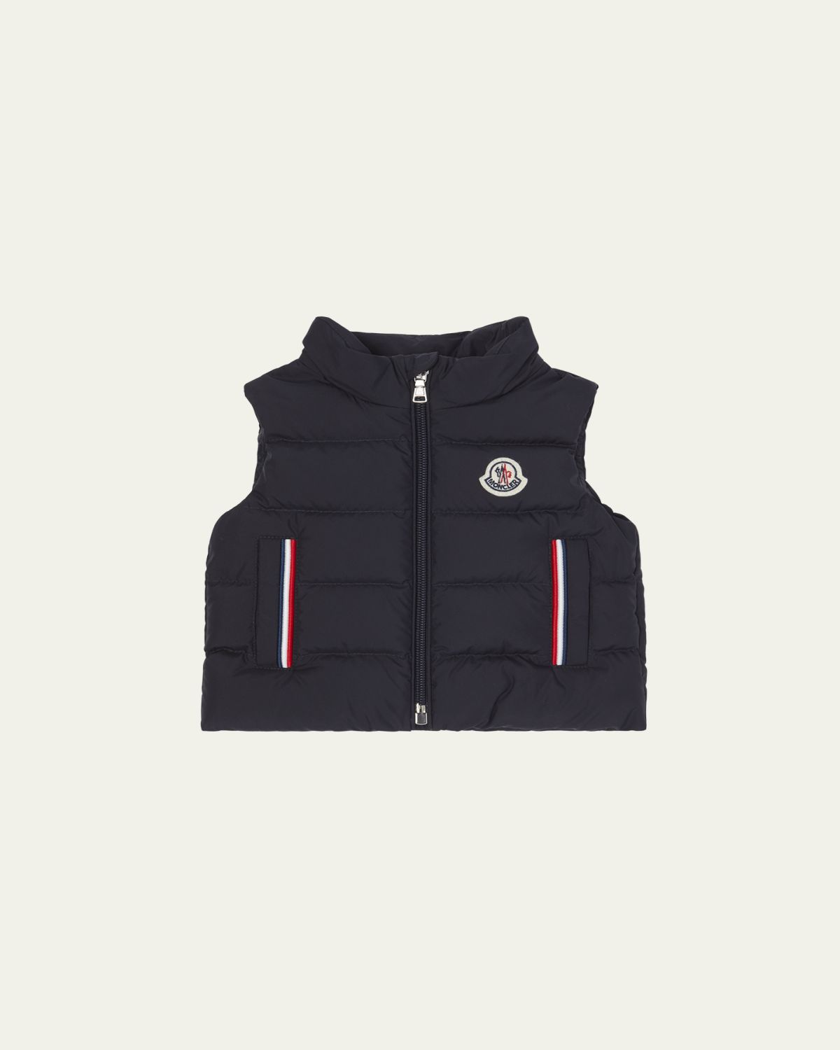 Moncler Boy's Buang Down Vest with Hood, Size 1M-3