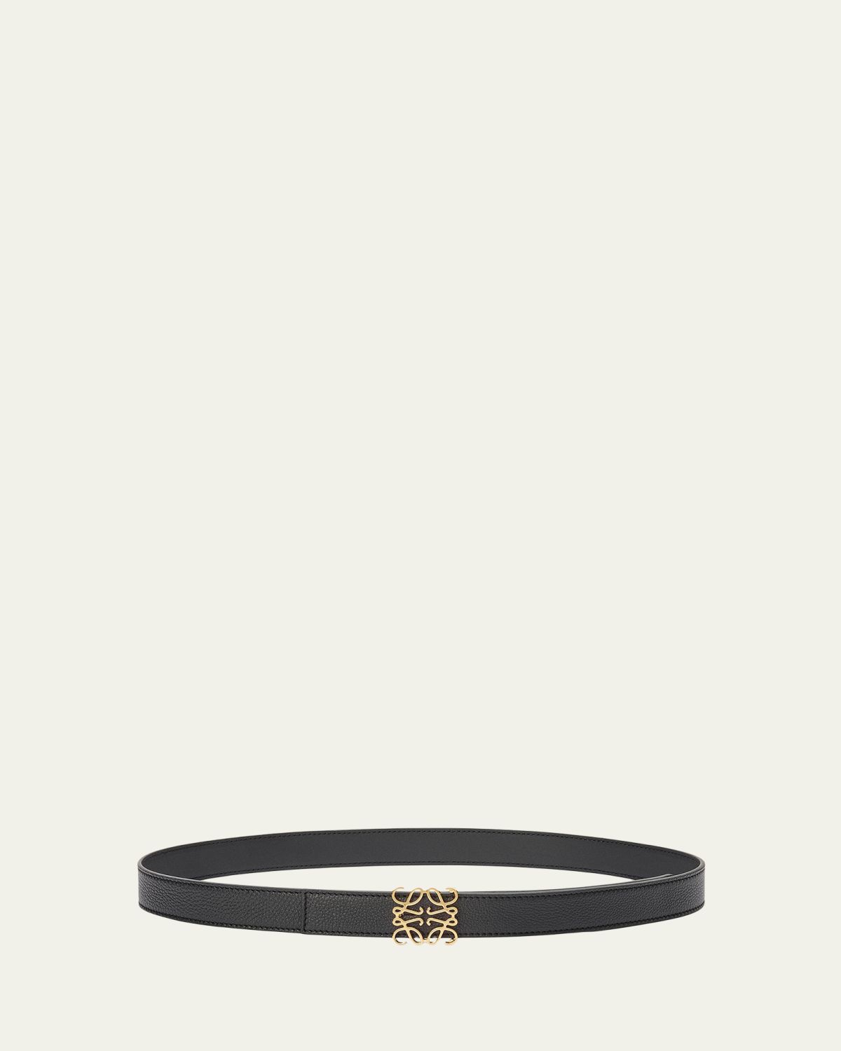 Loewe Anagram Reversible Grained Leather Belt | Thumbnail 5