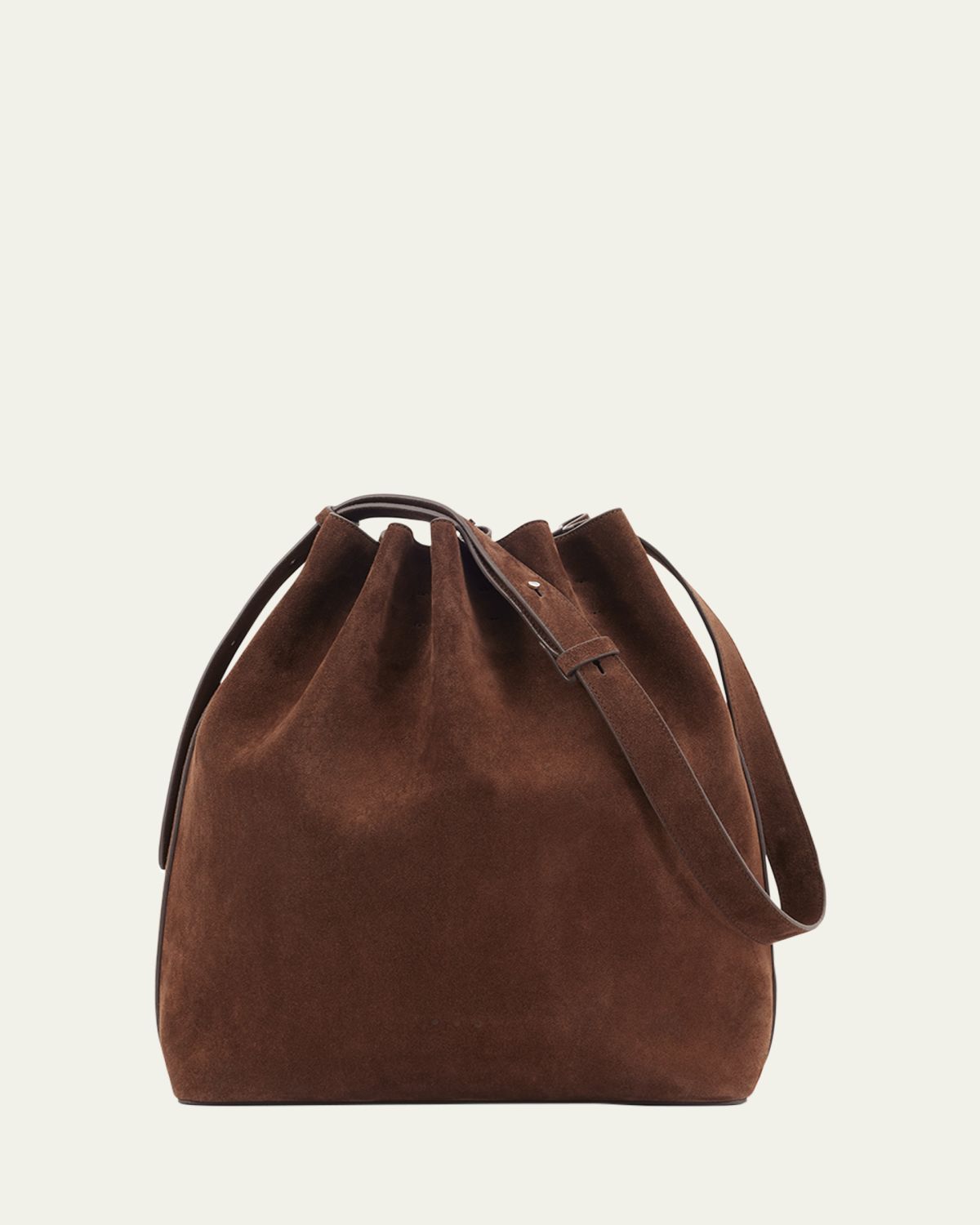 Aesther Ekme Marin Calfskin Suede Large Bucket Bag