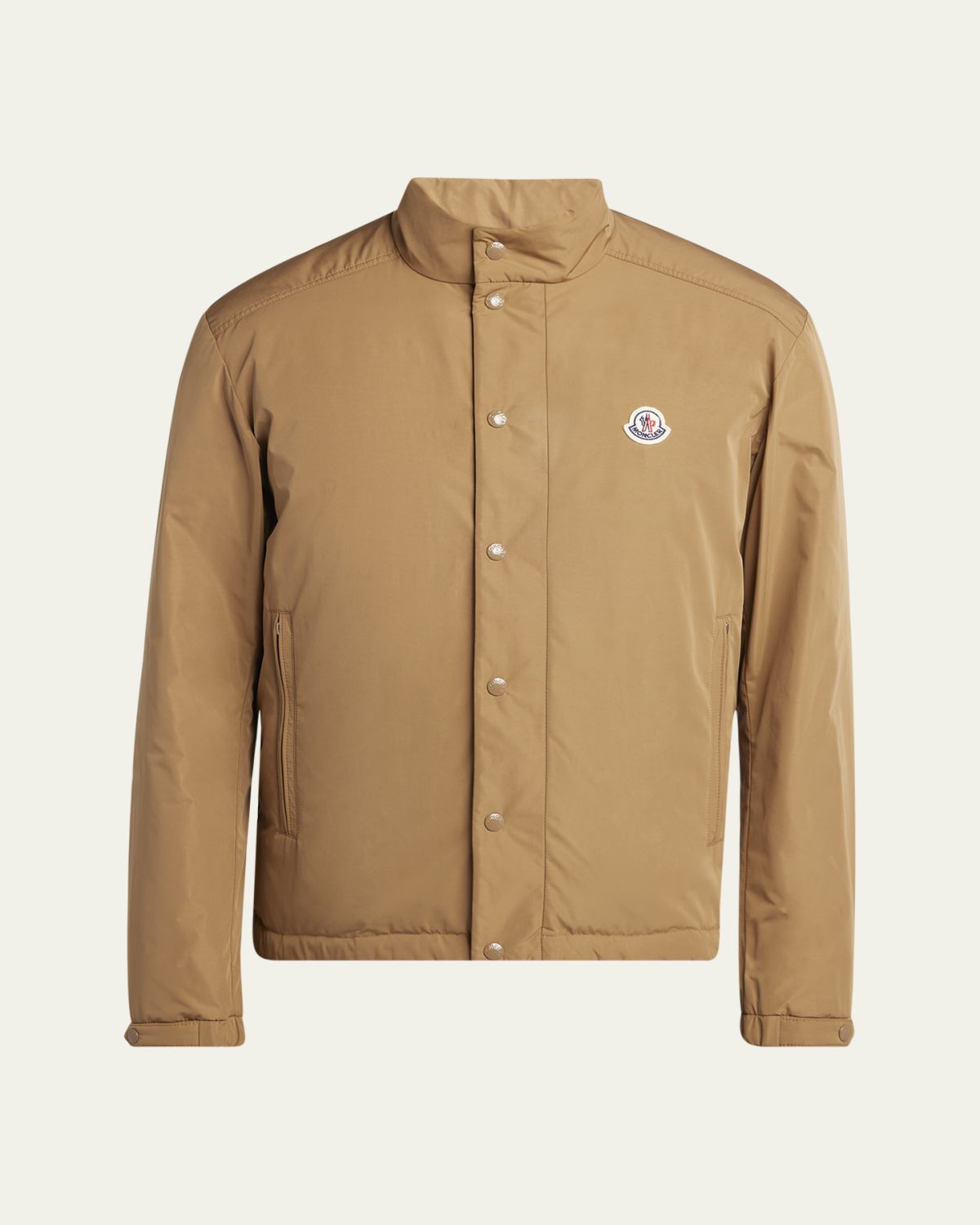 Moncler Men's Archivio Tan Micro Soft Light Padded Epin Jacket