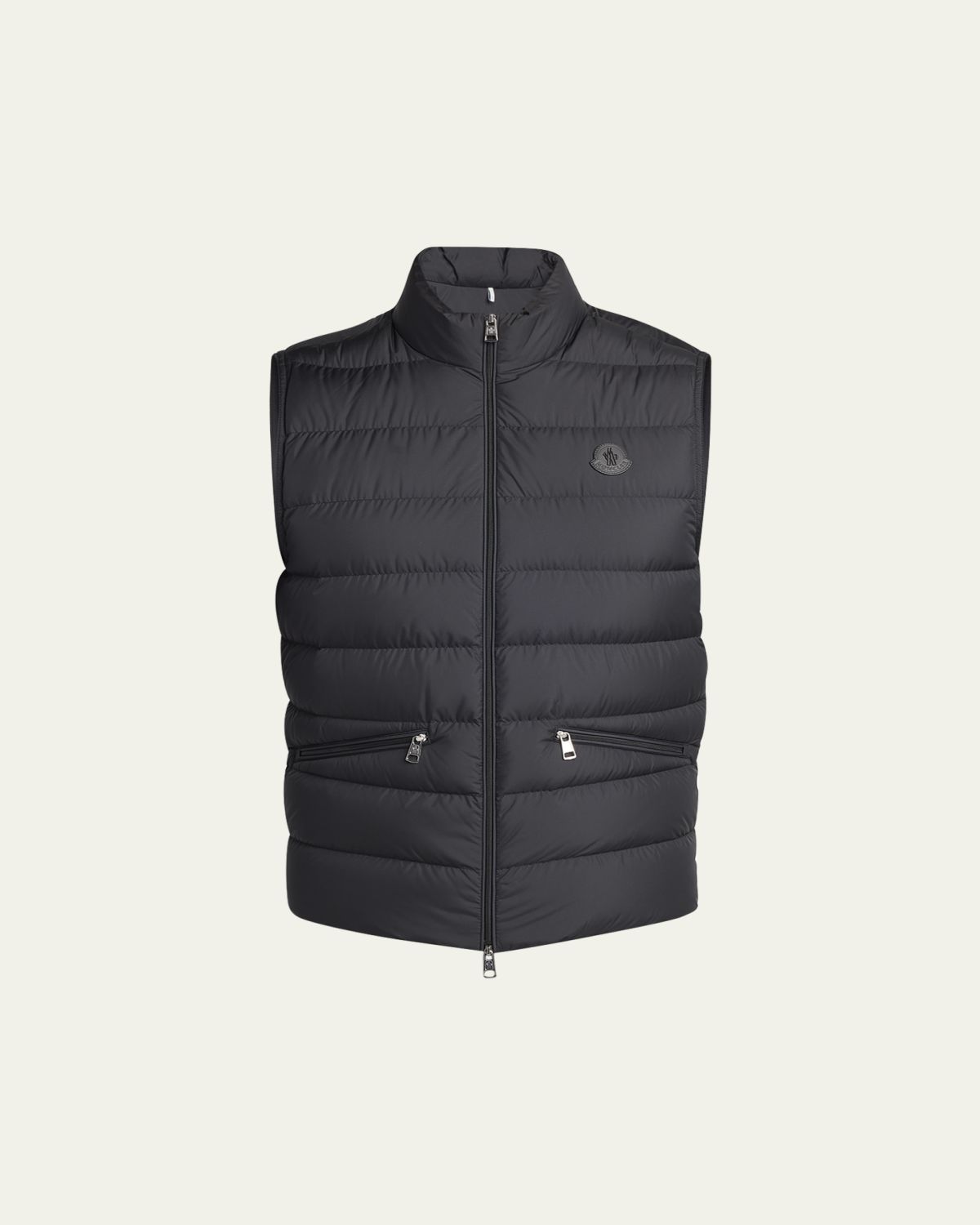 Moncler Men's Treompan Nylon Down Puffer Vest