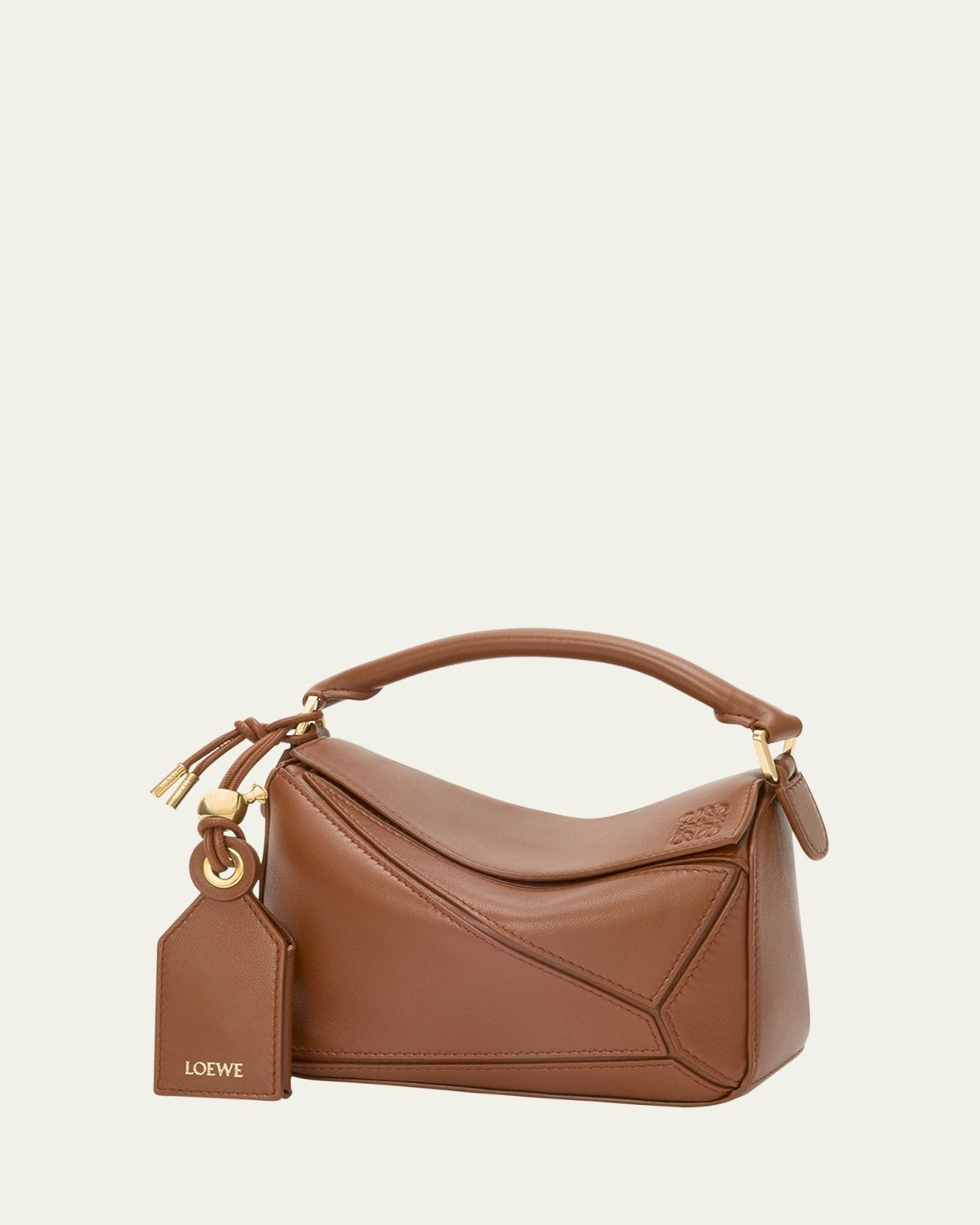 Loewe Puzzle Mini Top-Handle Bag in Nappa Leather