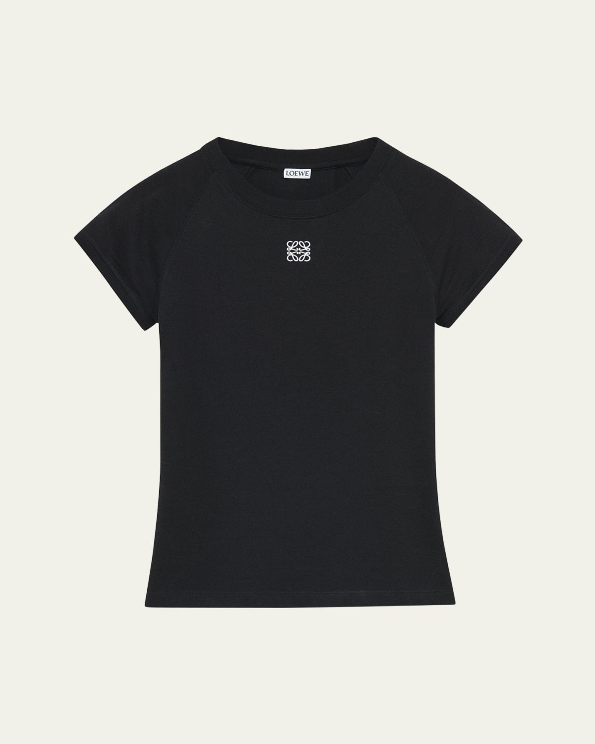 Loewe Ribbed Anagram Short-Sleeve Tee | Thumbnail 4