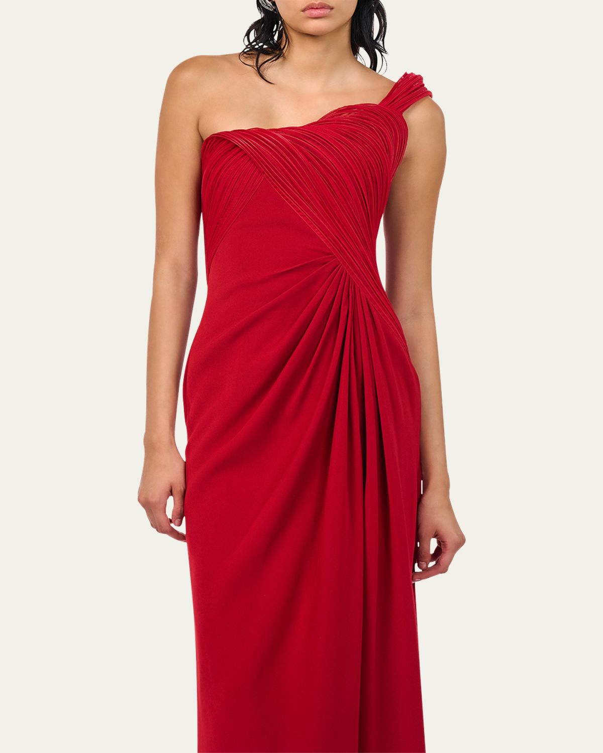 Gaurav Gupta Erytheia Sculpted One-Shoulder Column Gown | Thumbnail 5