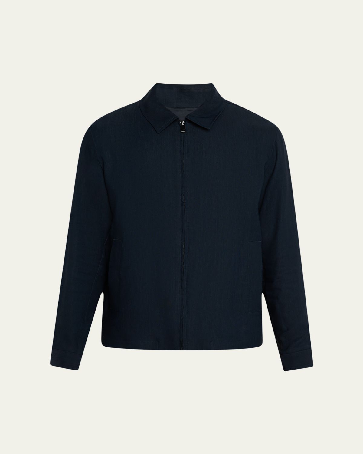 Vince Men 's Two-Way Zip Bomber Jacket