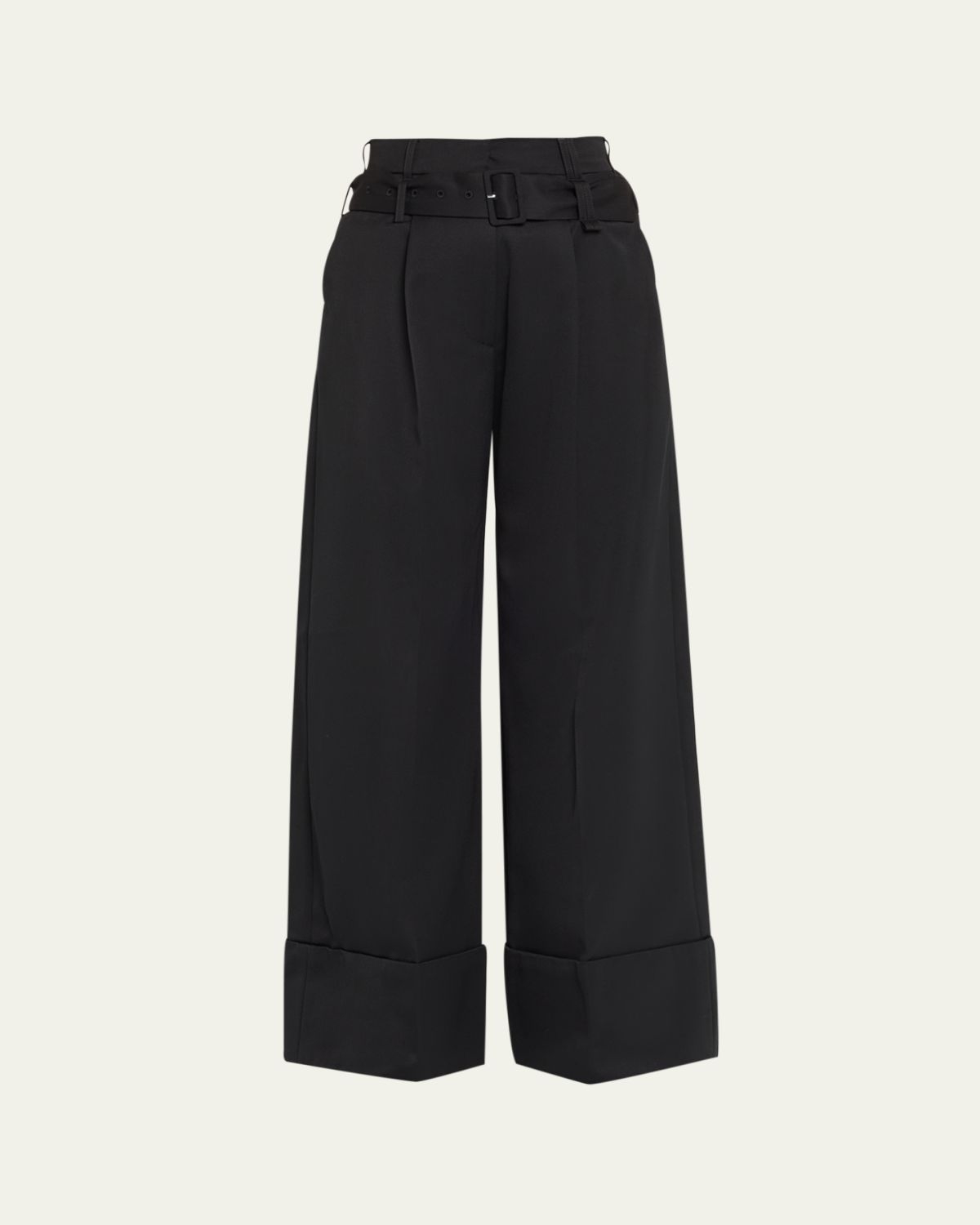 Simone Rocha Multi Belt Loop Wide-Leg Trousers