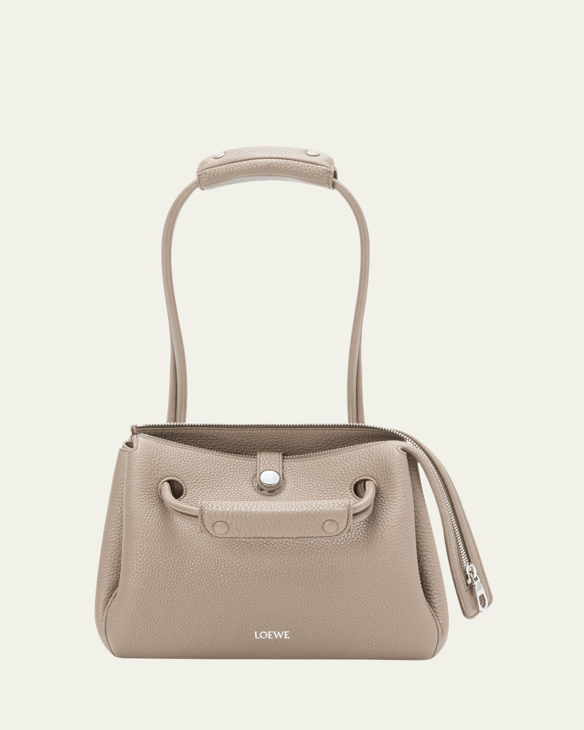 Loewe Madrid Small Trapeze Shoulder Bag in Grain Leather | Thumbnail 10