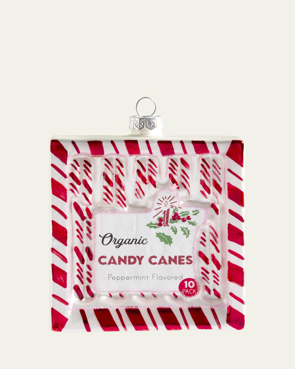 Cody Foster & Co Organic Candy Canes Christmas Ornament