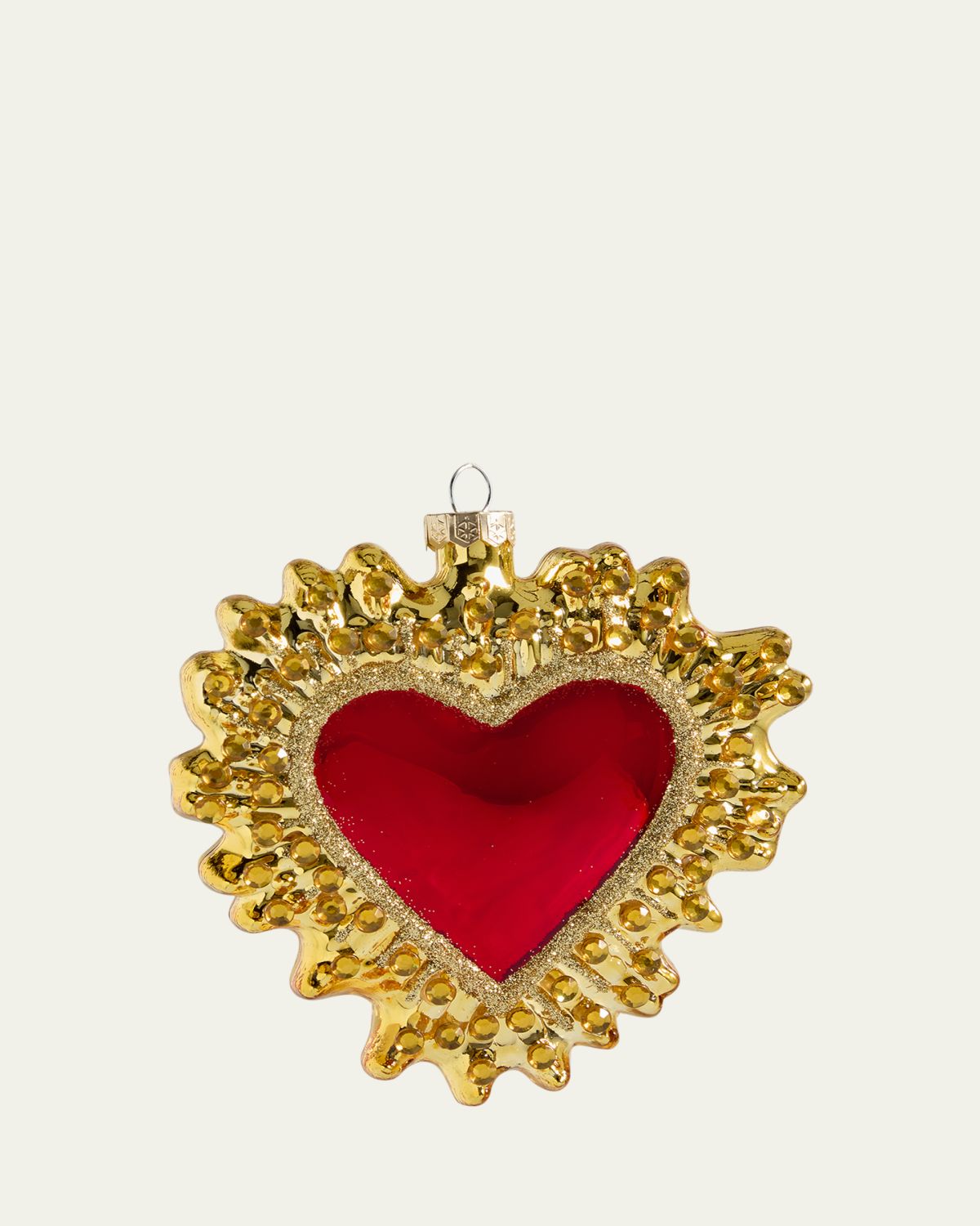 Cody Foster & Co Milagro Heart Ornament