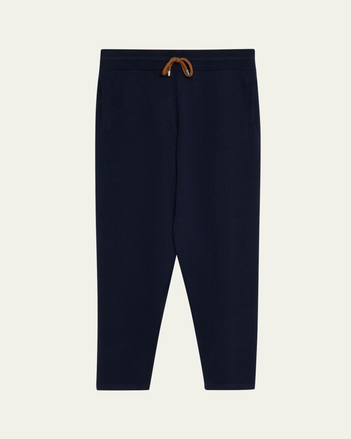 Fioroni Men's Cashmere Drawstring Track Pants