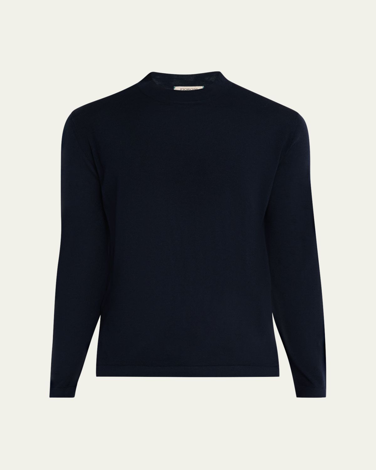 Fioroni Men's Crewneck Merino Wool Sweater