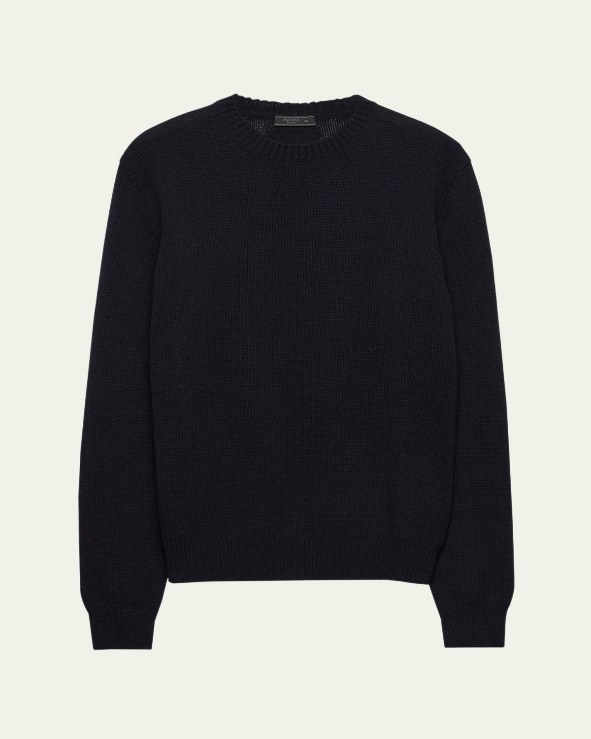 Prada Men's Cashmere Knit Crewneck Sweater