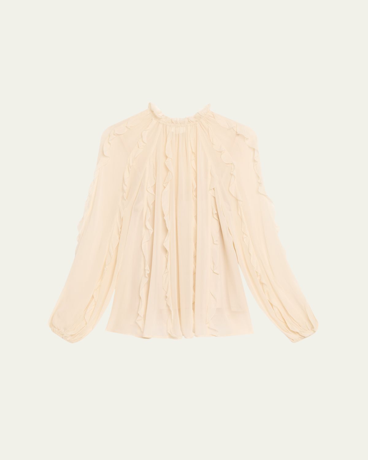 Zimmermann Frill Billow Blouse