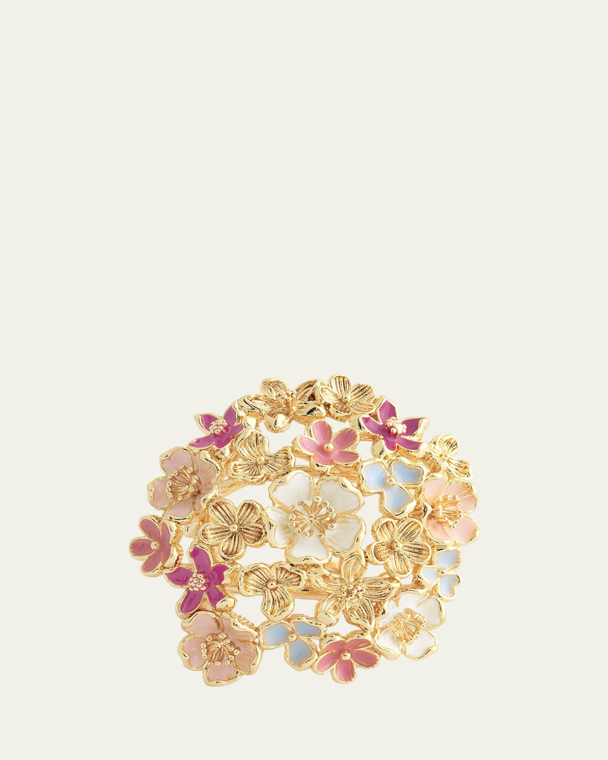 Anabel Aram Jewelry Wildflowers Gathered Statement Ring