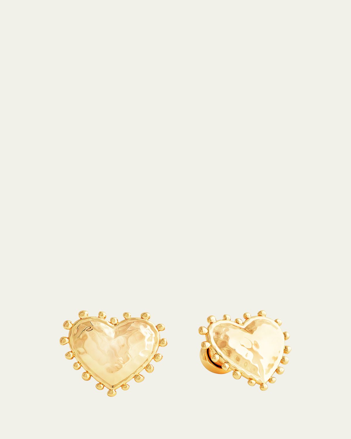 Anabel Aram Jewelry Heart Stud Earrings | Thumbnail 6 Anabel Aram Jewelry Heart Stud Earrings | Thumbnail 6