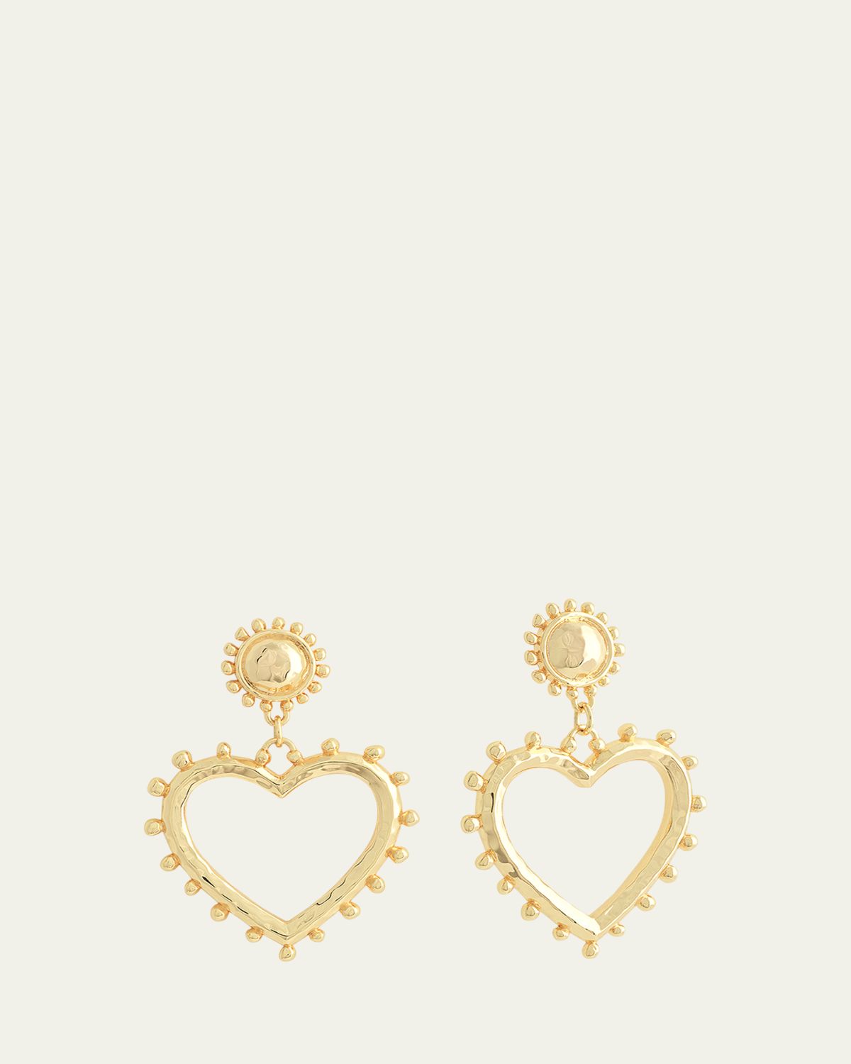 Anabel Aram Jewelry Heart Drop Earrings | Thumbnail 6