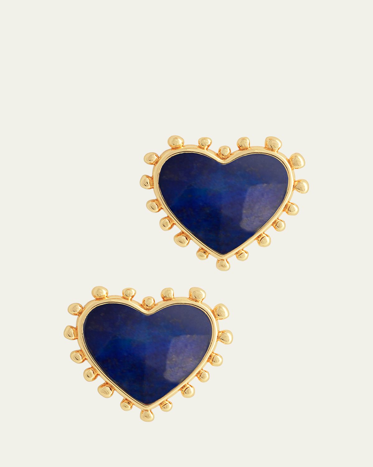 Anabel Aram Jewelry Heart Stone Stud Earrings | Thumbnail 5 Anabel Aram Jewelry Heart Stone Stud Earrings | Thumbnail 5