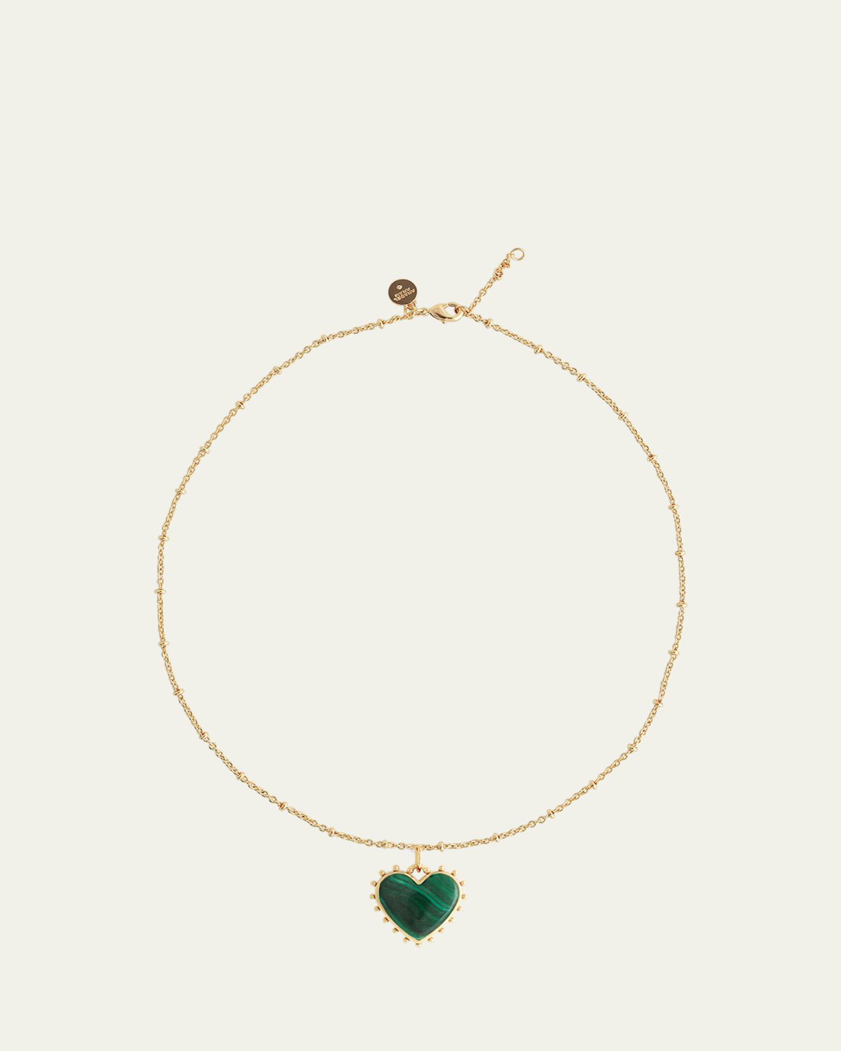 Anabel Aram Jewelry Heart Stone Pendant Necklace | Thumbnail 6