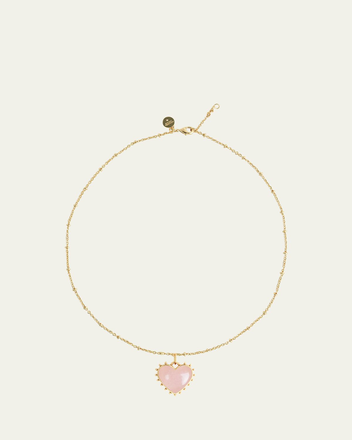 Anabel Aram Jewelry Heart Stone Pendant Necklace | Thumbnail 6