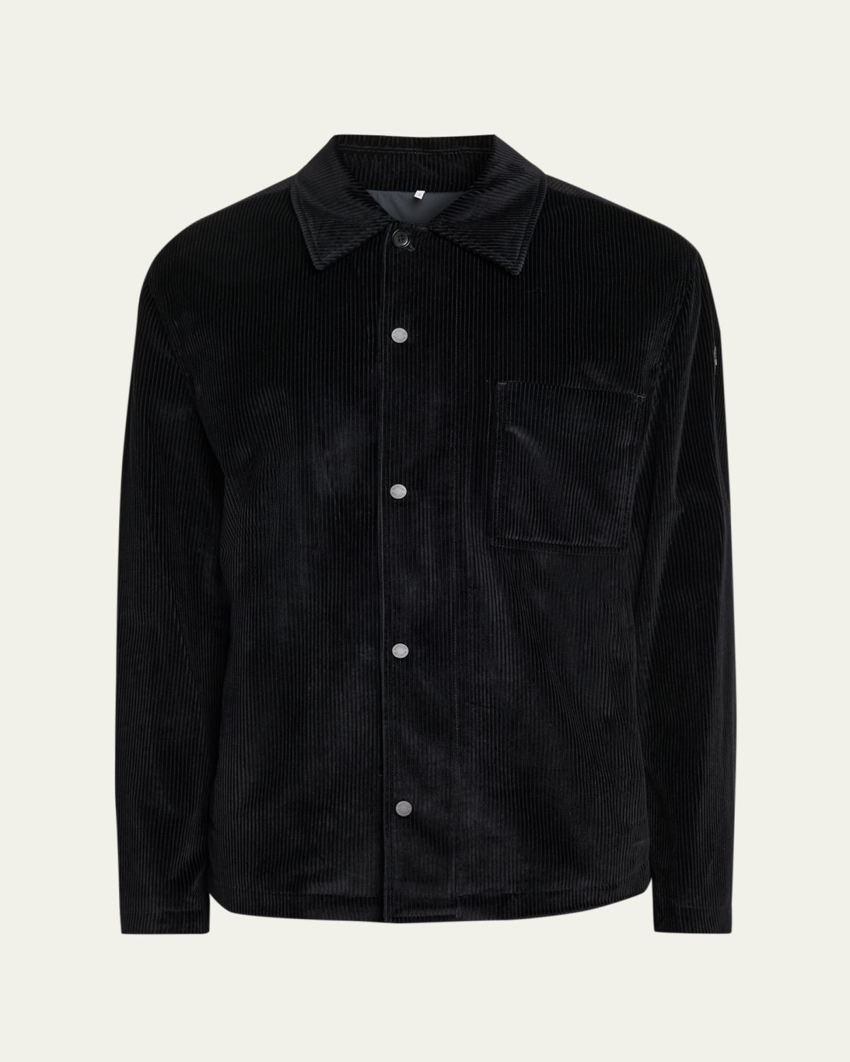Moncler Men's Cotton Corduroy Button-Front Shirt