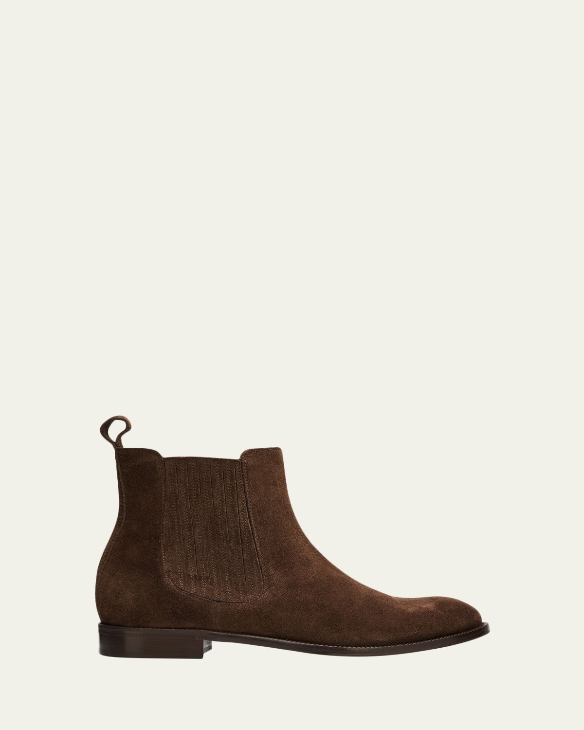 Bergdorf Goodman Men 's Suede Paneled-Gore Chelsea Boots