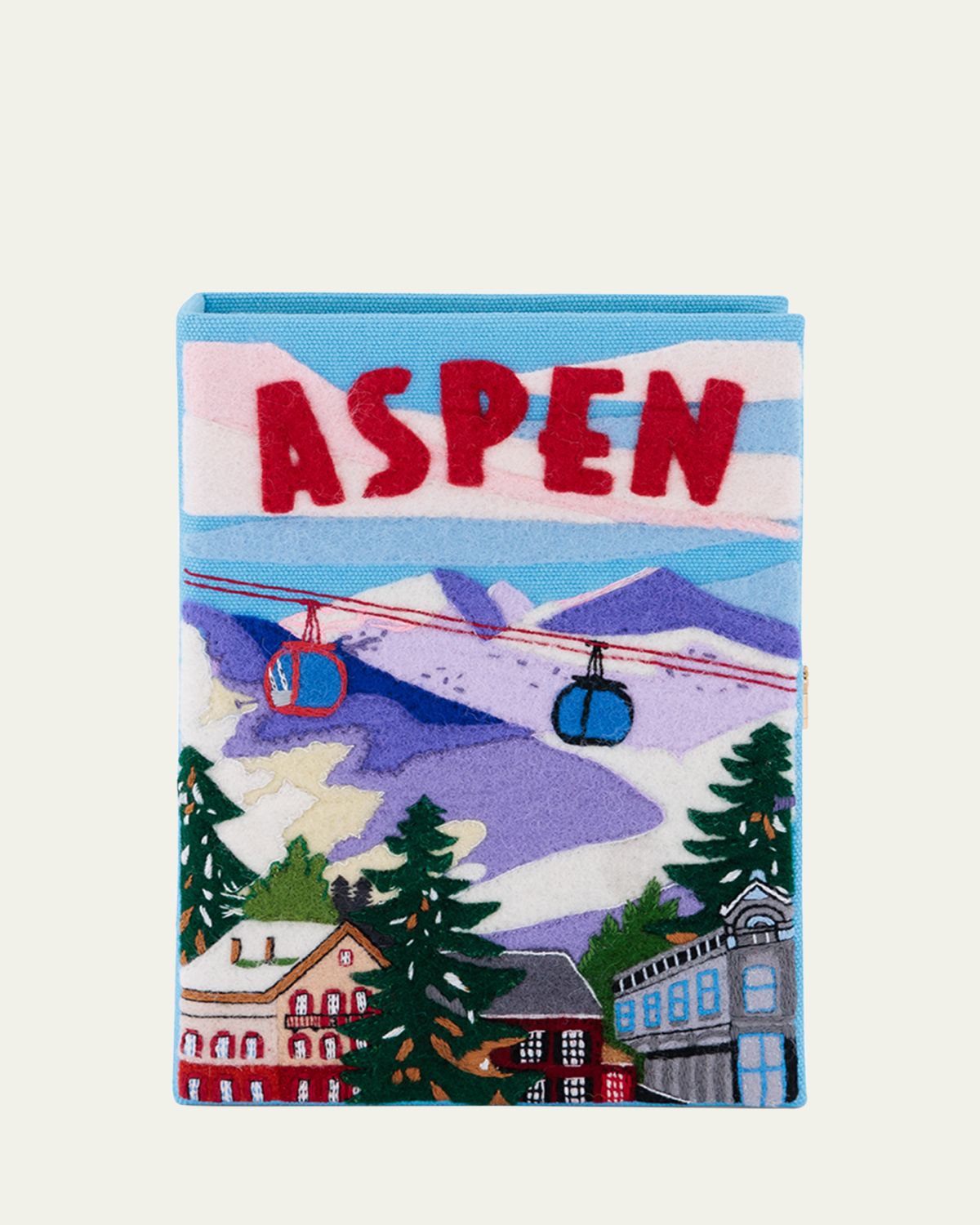 Olympia Le-Tan Aspen Book Clutch Bag