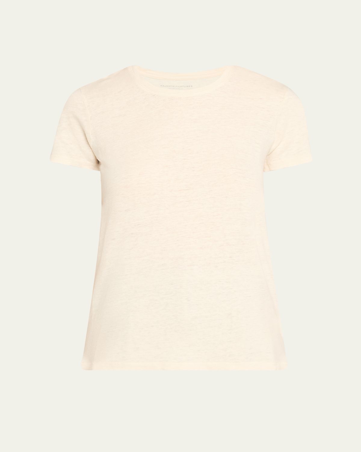 Majestic Filatures Crewneck Stretch Linen Tee | Thumbnail 6 Majestic Filatures Crewneck Stretch Linen Tee | Thumbnail 6