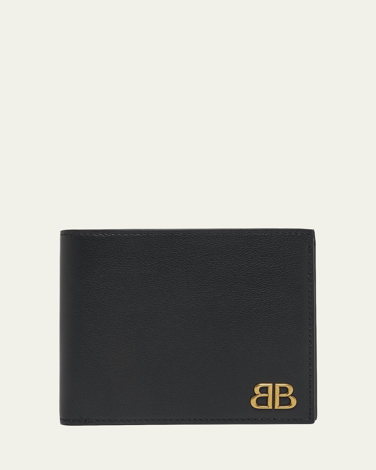 Balenciaga Men's Supreme Leather Bifold Wallet