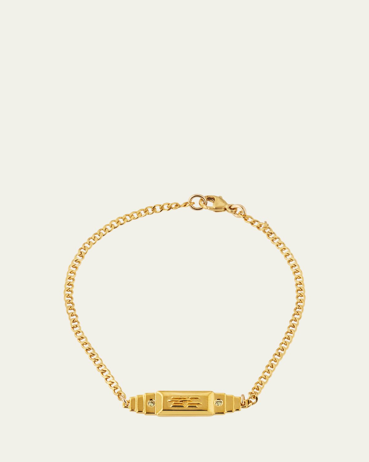 Gwen Beloti Gold-Filled Gold Bar Block Bracelet