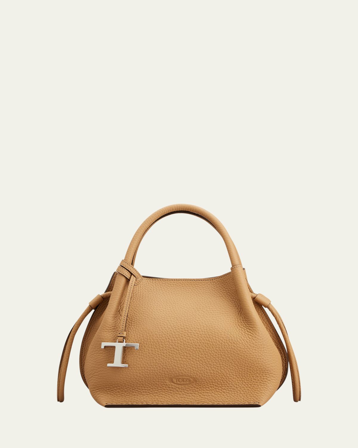 Tod's Small Grain Leather Bucket Bag