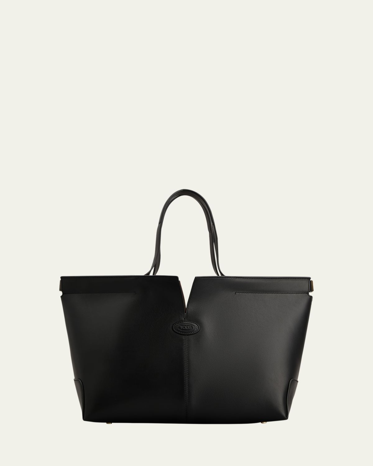 Tod's Smooth Leather Shopper Tote Bag