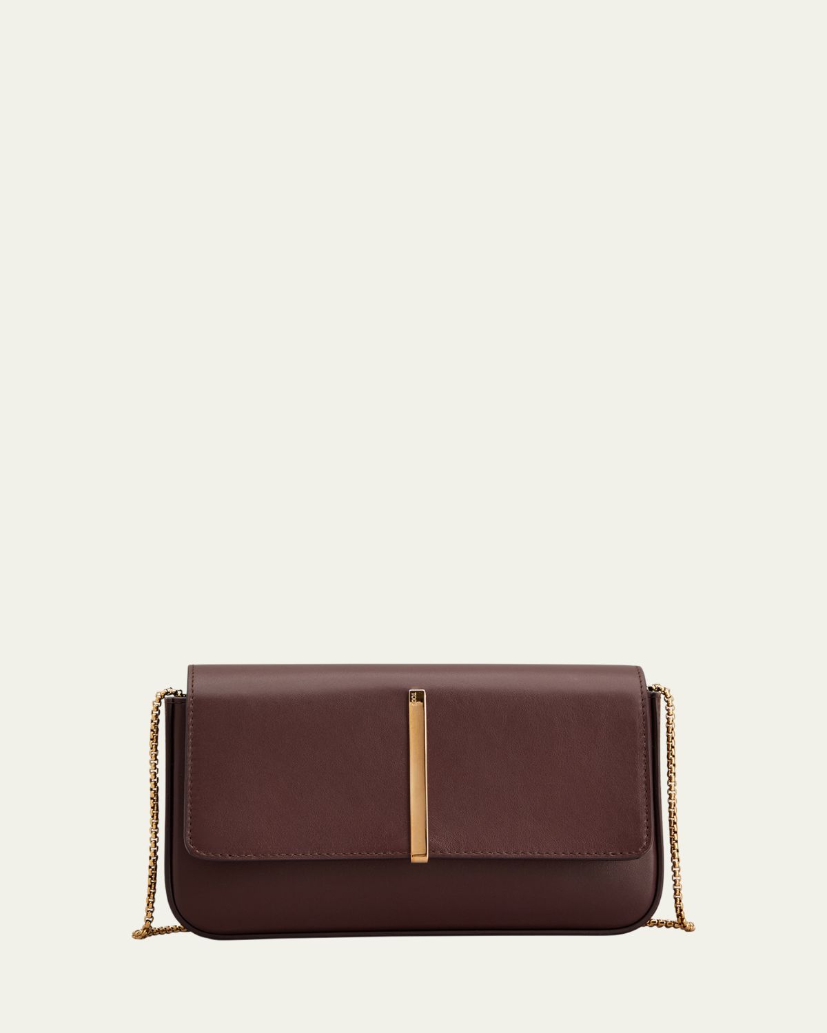 Tod's Mini Metal Bar Leather Shoulder Bag