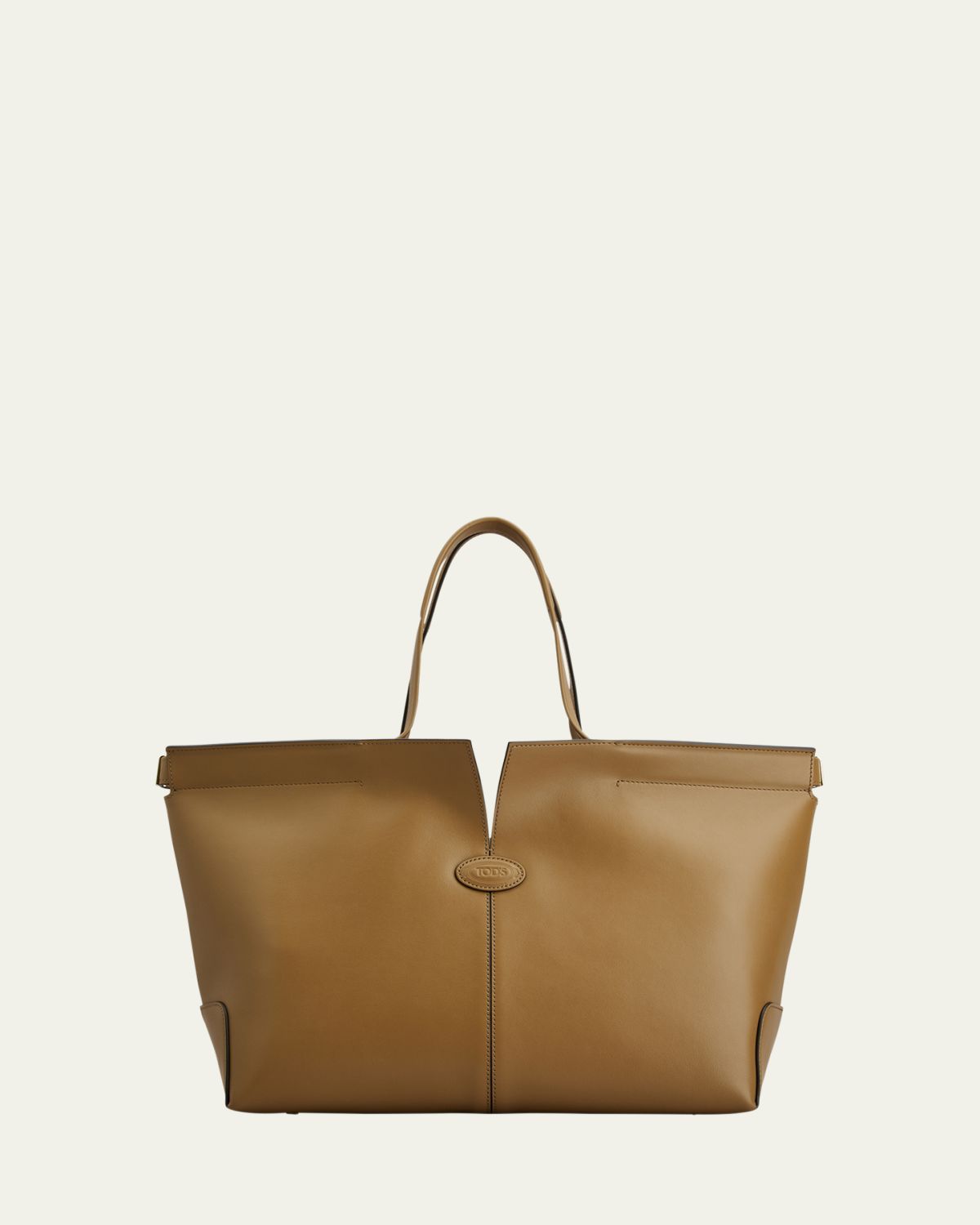 Tod's Smooth Leather Shopper Tote Bag
