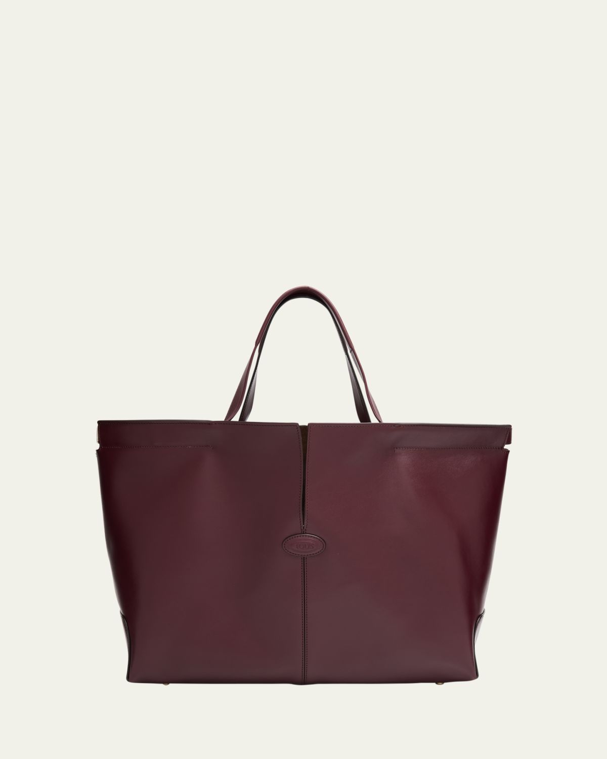 Tod's Di Bag Folia Leather Shopper Tote Bag