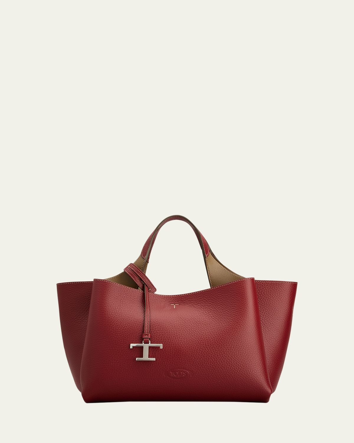 Tod's Mini Grain Leather Tote Bag