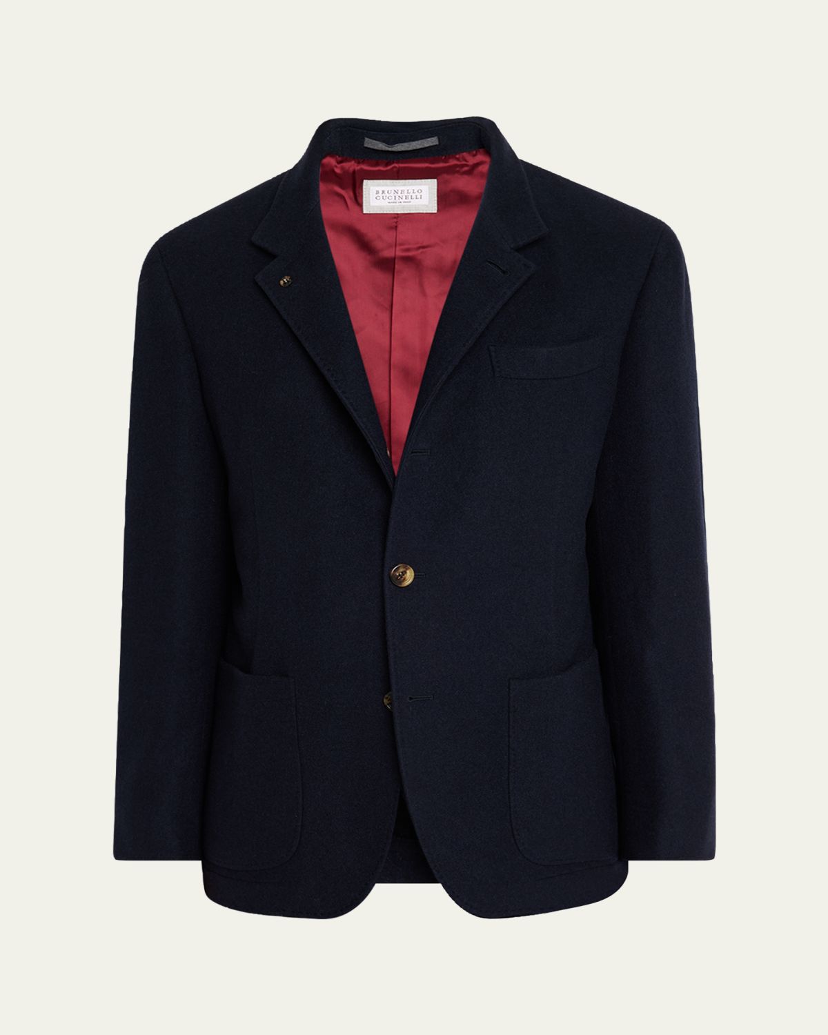 Brunello Cucinelli Men 's Cashmere Blazer-Style Coat