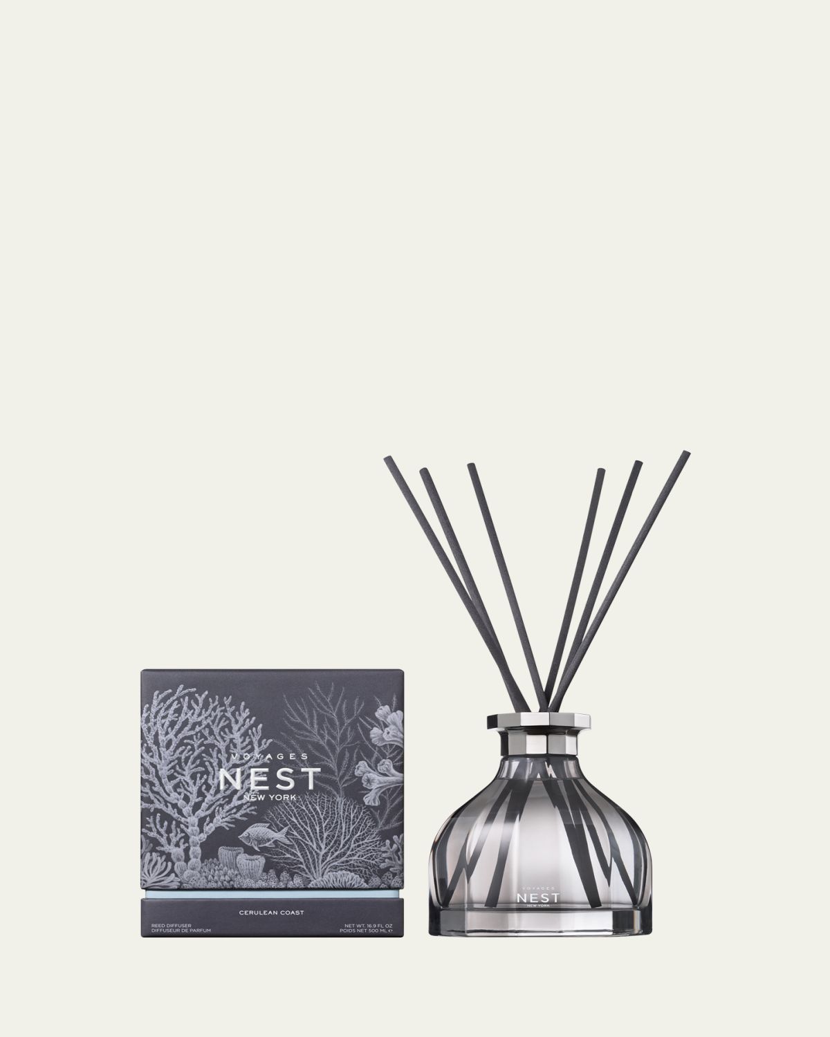 NEST New York VOYAGES Cerulean Coast Diffuser, 16.9 oz.