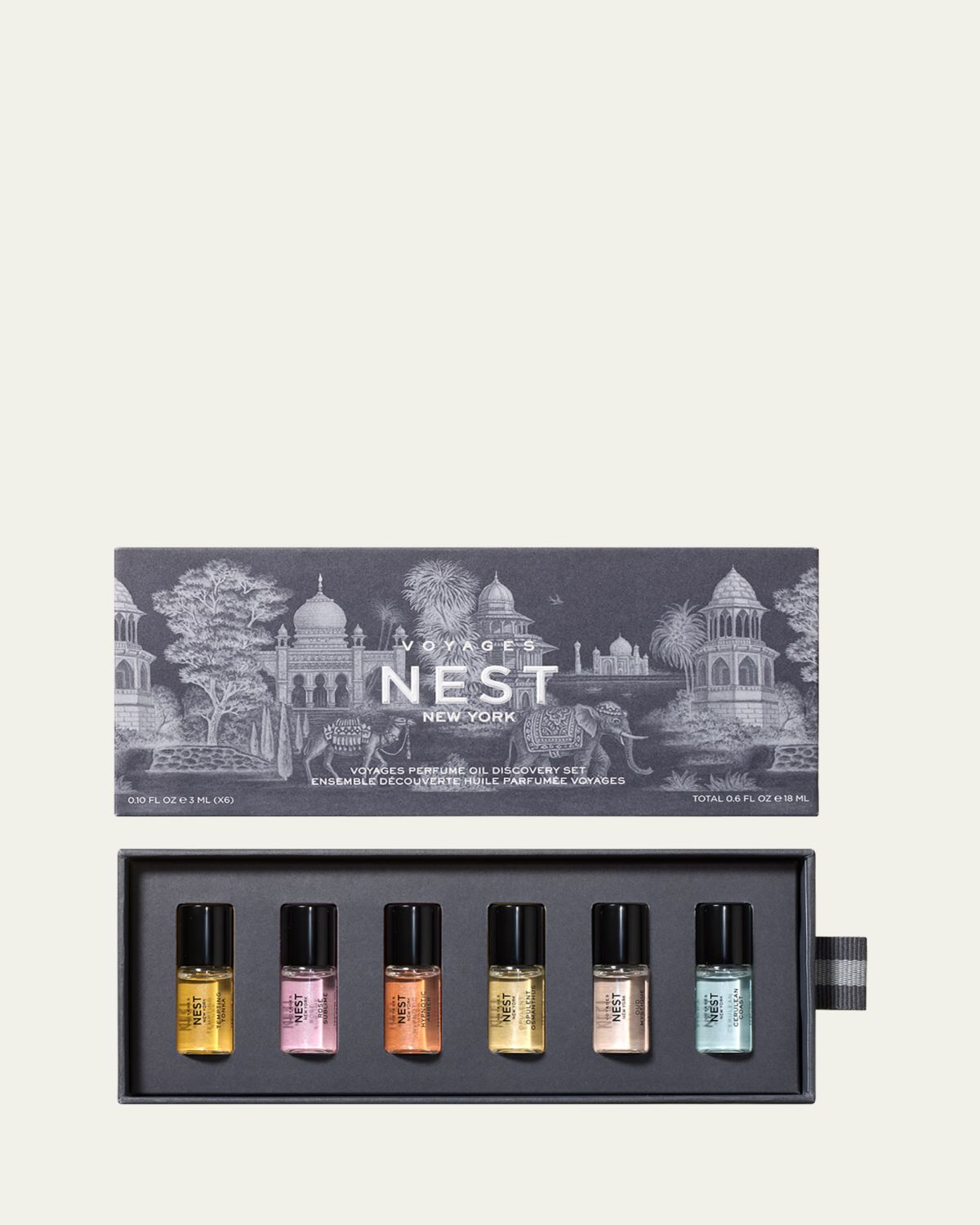 NEST New York VOYAGES Perfume Oil Discovery Set, 6 x 3mL