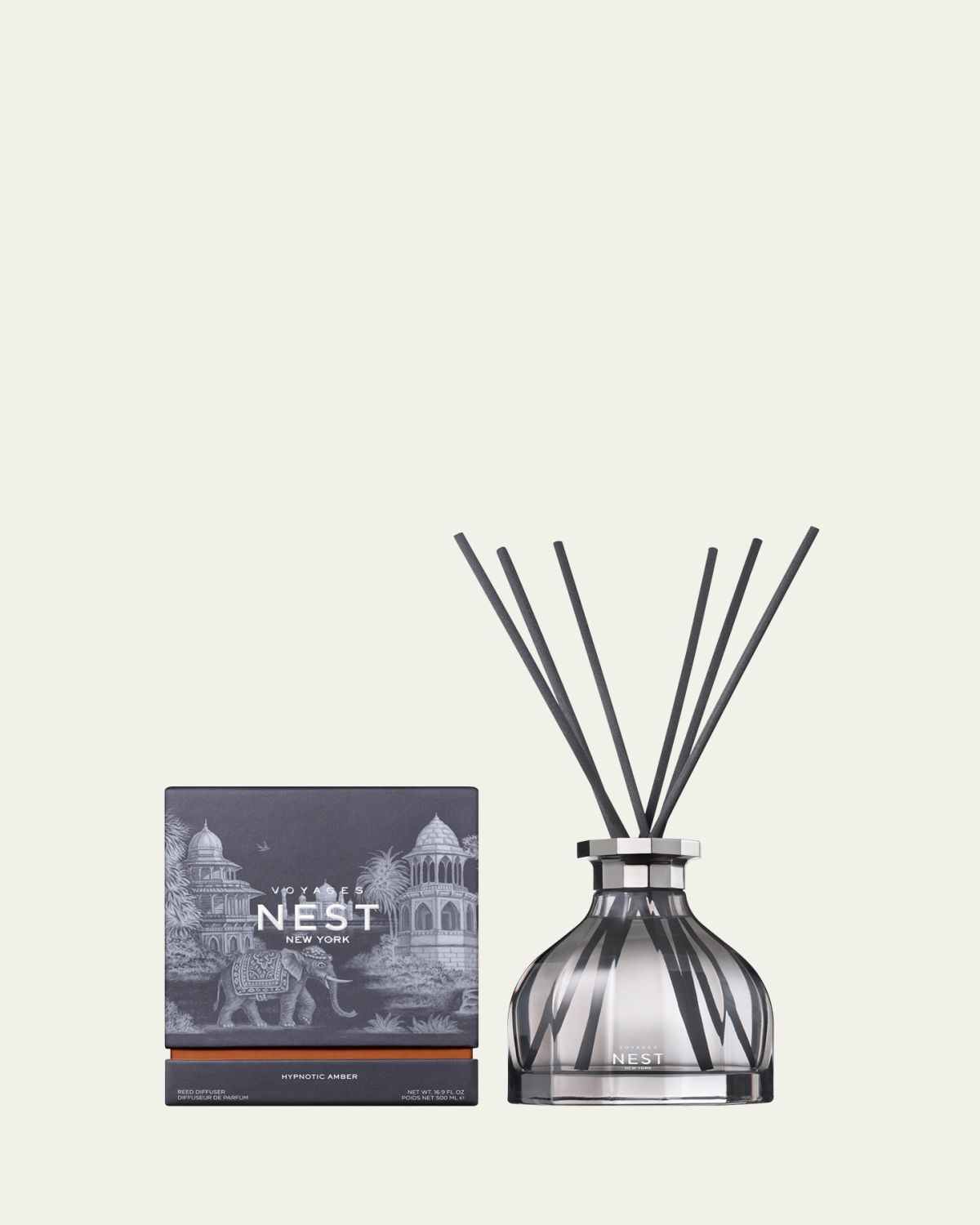 NEST New York VOYAGES Hypnotic Amber Diffuser, 16.9 oz.
